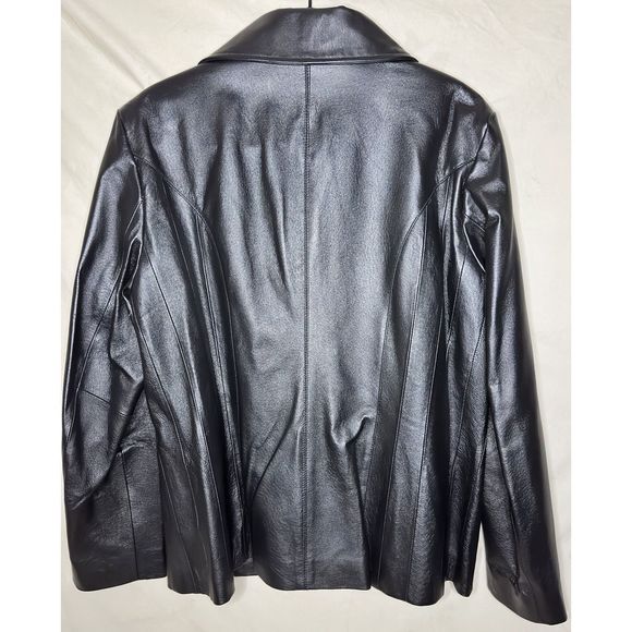 Women’s East 5th, Leather Jacket, L, Black - Picture 2 of 16